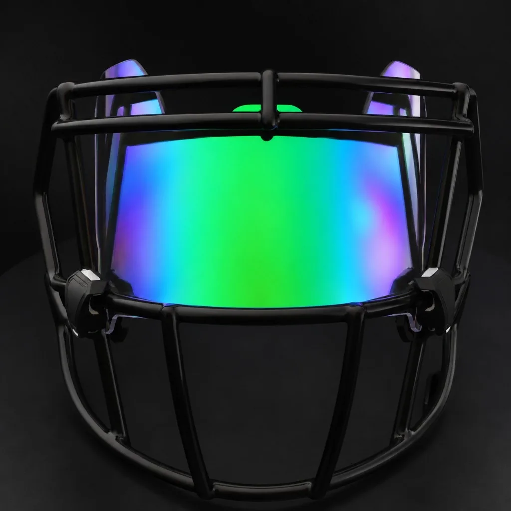 Emerald Football Visor