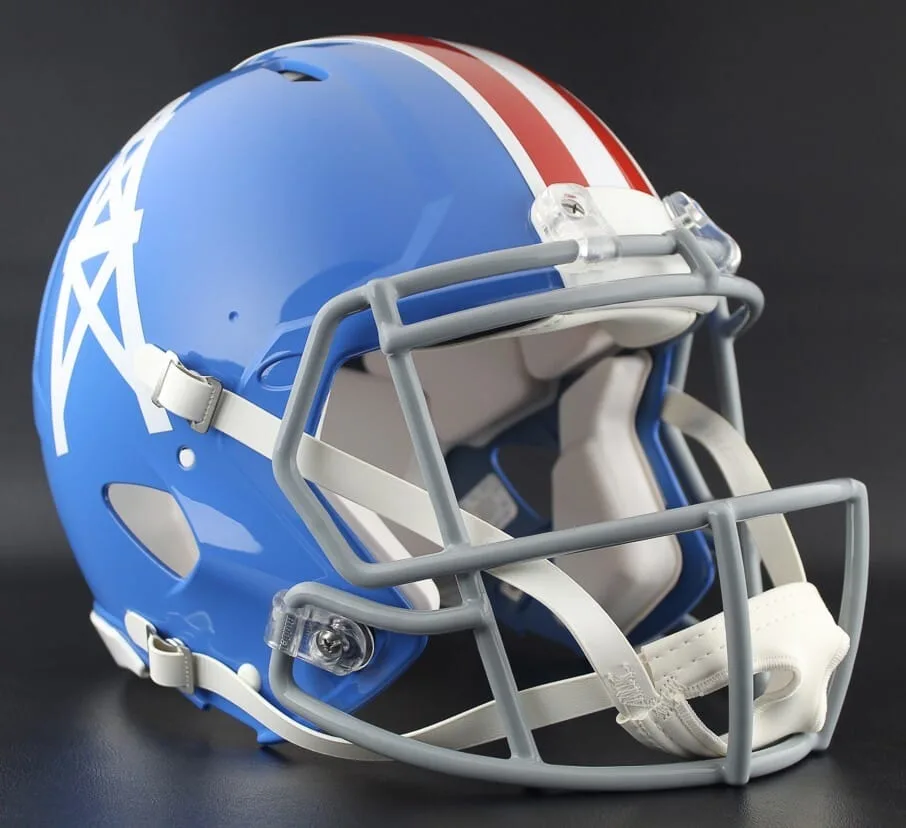 Tennessee Titans Riddell Replica Speed Football Helmet – 1964–1965 Throwback