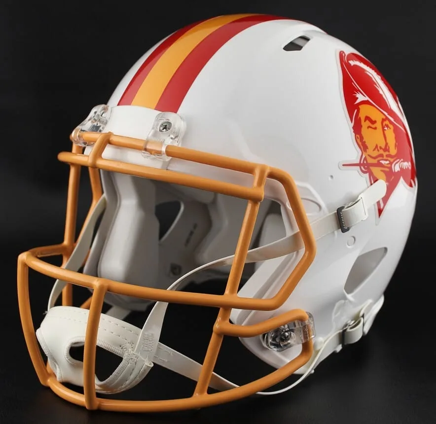 Tampa Bay Buccaneers Riddell Replica Speed Football Helmet – 1976 to 1996 Throwback