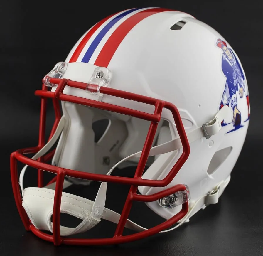 New England Patriots Riddell Authentic Speed Football Helmet – 1990 to 1992 Throwback