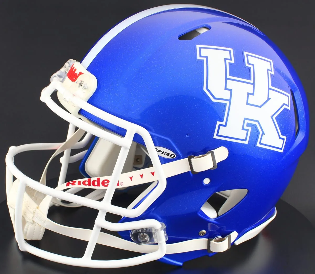 Kentucky Wildcats Riddell Authentic Speed Football Helmet – Blue UK