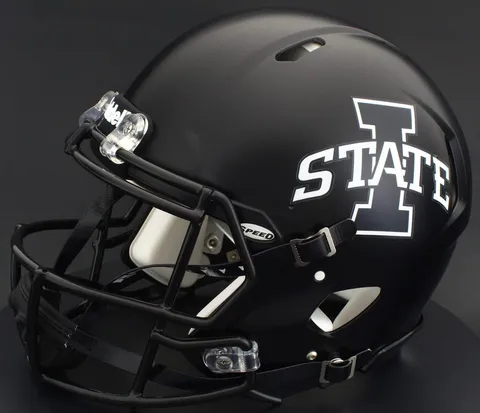 Iowa State Cyclones Riddell Authentic Speed Football Helmet – Satin Black
