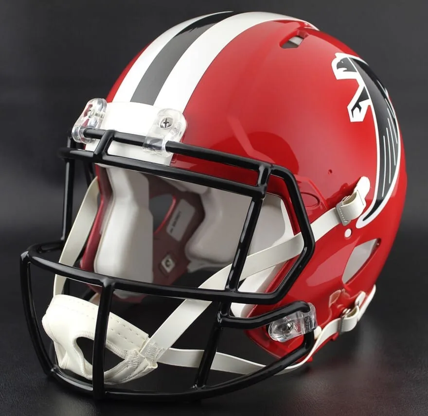 Atlanta Falcons Riddell Replica Speed Football Helmet – 1984–1989 Throwback
