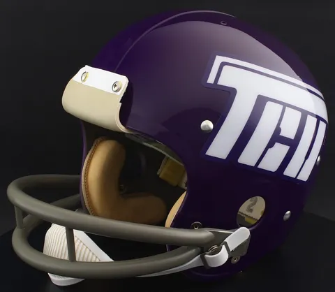 TCU Horned Frogs Throwback Vintage Shell Football Helmet 1980
