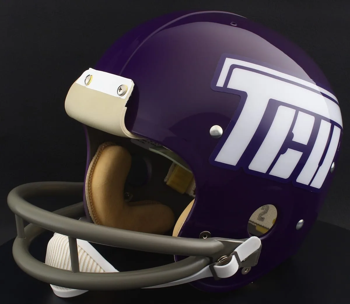 TCU Horned Frogs Throwback Vintage Shell Football Helmet 1980