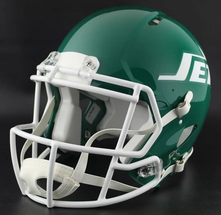 New York Jets Riddell Authentic Speed Football Helmet – 1978 to 1989 Throwback
