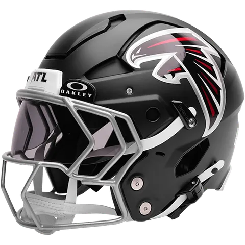 Atlanta Falcons Riddell Authentic Axiom Football Helmet – Black Falcon