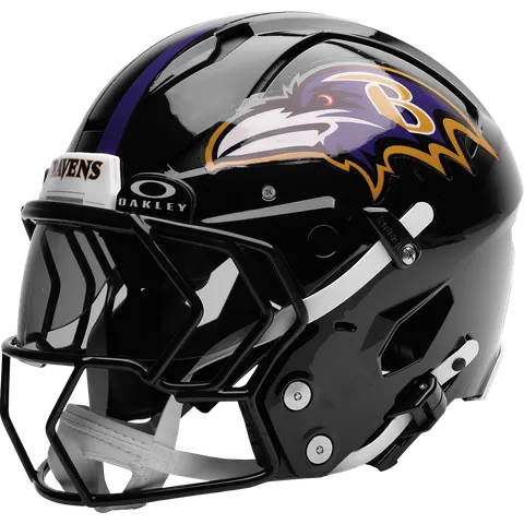 Baltimore Ravens Riddell Authentic Axiom Football Helmet – Black Raven
