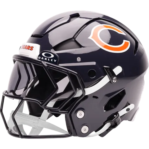 Chicago Bears Riddell Authentic Axiom Football Helmet – Navy Wishbone “C”