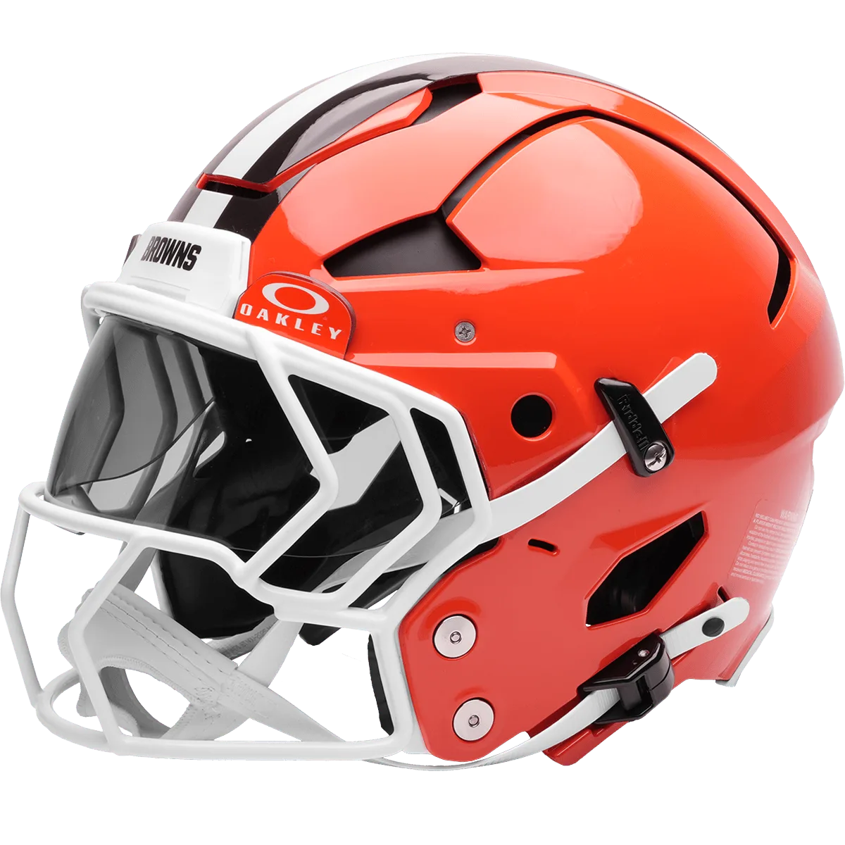 Cleveland Browns Riddell Authentic Axiom Football Helmet – Orange