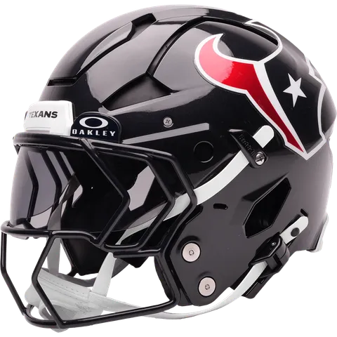 Houston Texans Riddell Authentic Axiom Football Helmet – Navy Bull