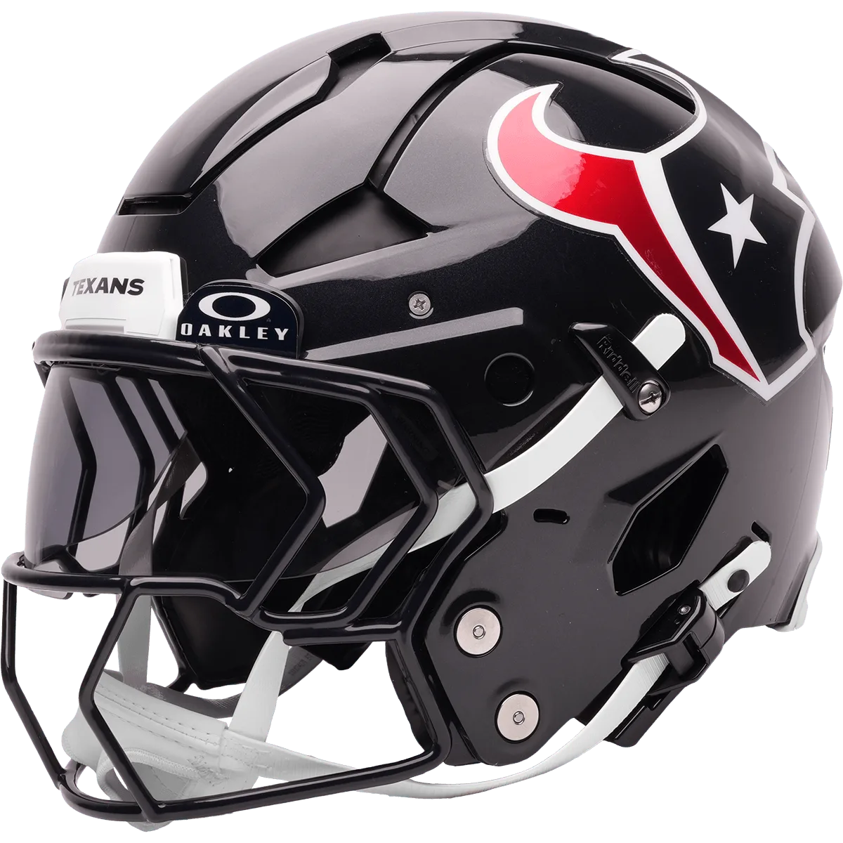 Houston Texans Riddell Authentic Axiom Football Helmet – Navy Bull