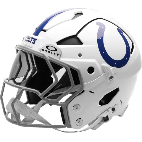 Indianapolis Colts Riddell Authentic Axiom Football Helmet – White Horseshoe