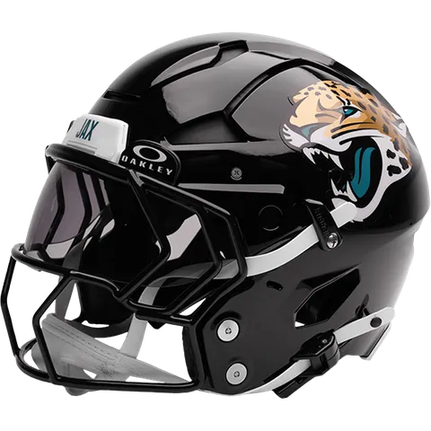Jacksonville Jaguars Riddell Authentic Axiom Football Helmet – Black Jaguar