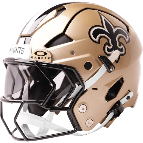 New Orleans Saints Riddell Authentic Axiom Football Helmet