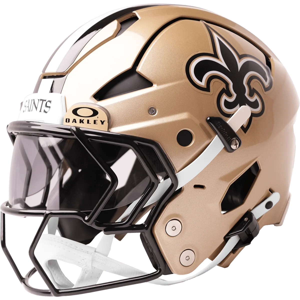 New Orleans Saints Riddell Authentic Axiom Football Helmet
