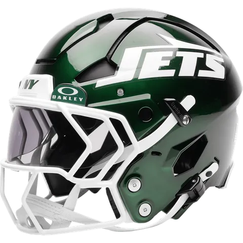 New York Jets Riddell Authentic Axiom Football Helmet – Green JETS
