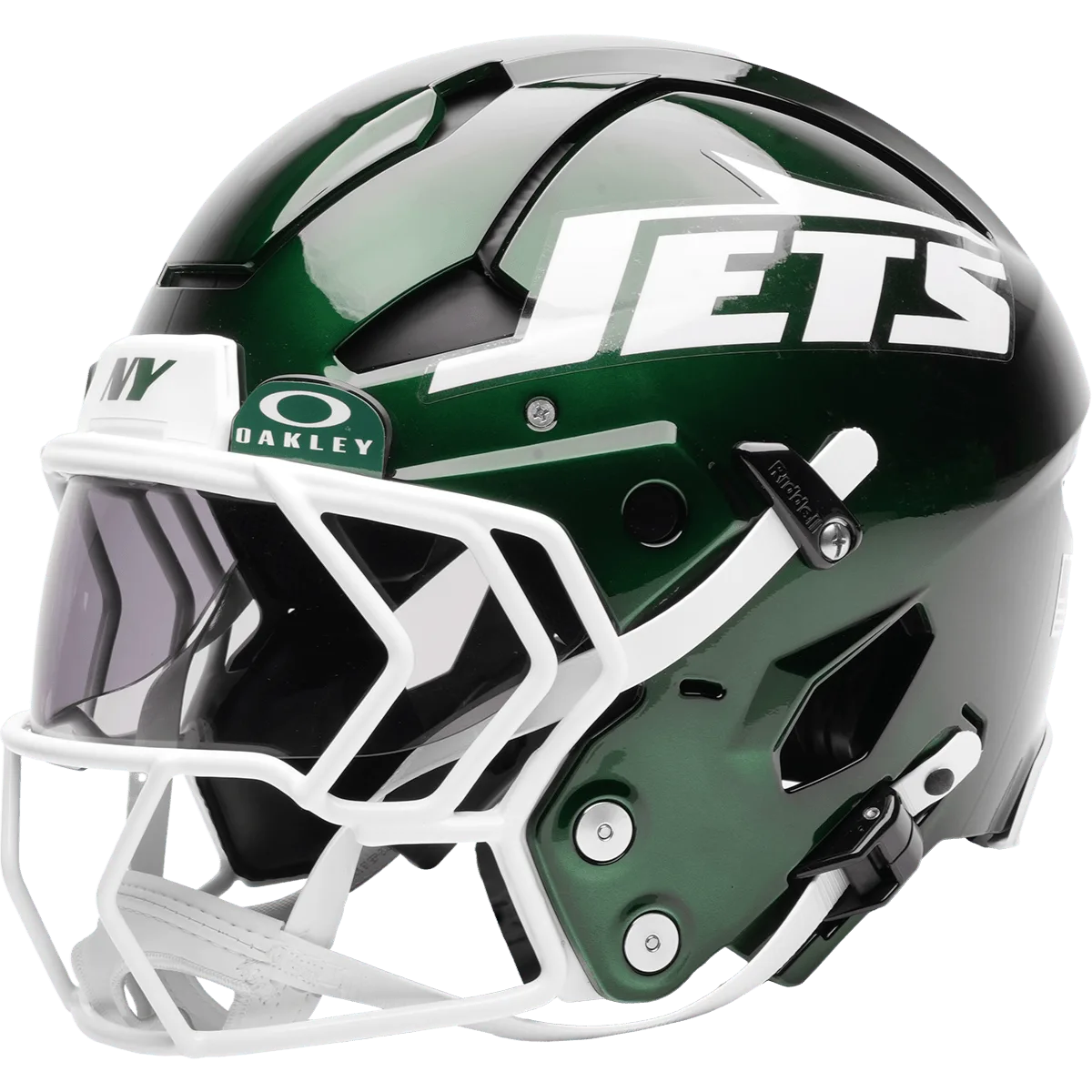 New York Jets Riddell Authentic Axiom Football Helmet – Green JETS