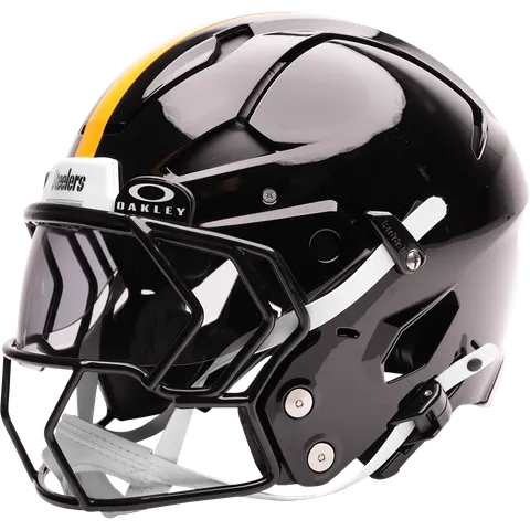 Pittsburgh Steelers Riddell Authentic Axiom Football Helmet – Black Steelmark