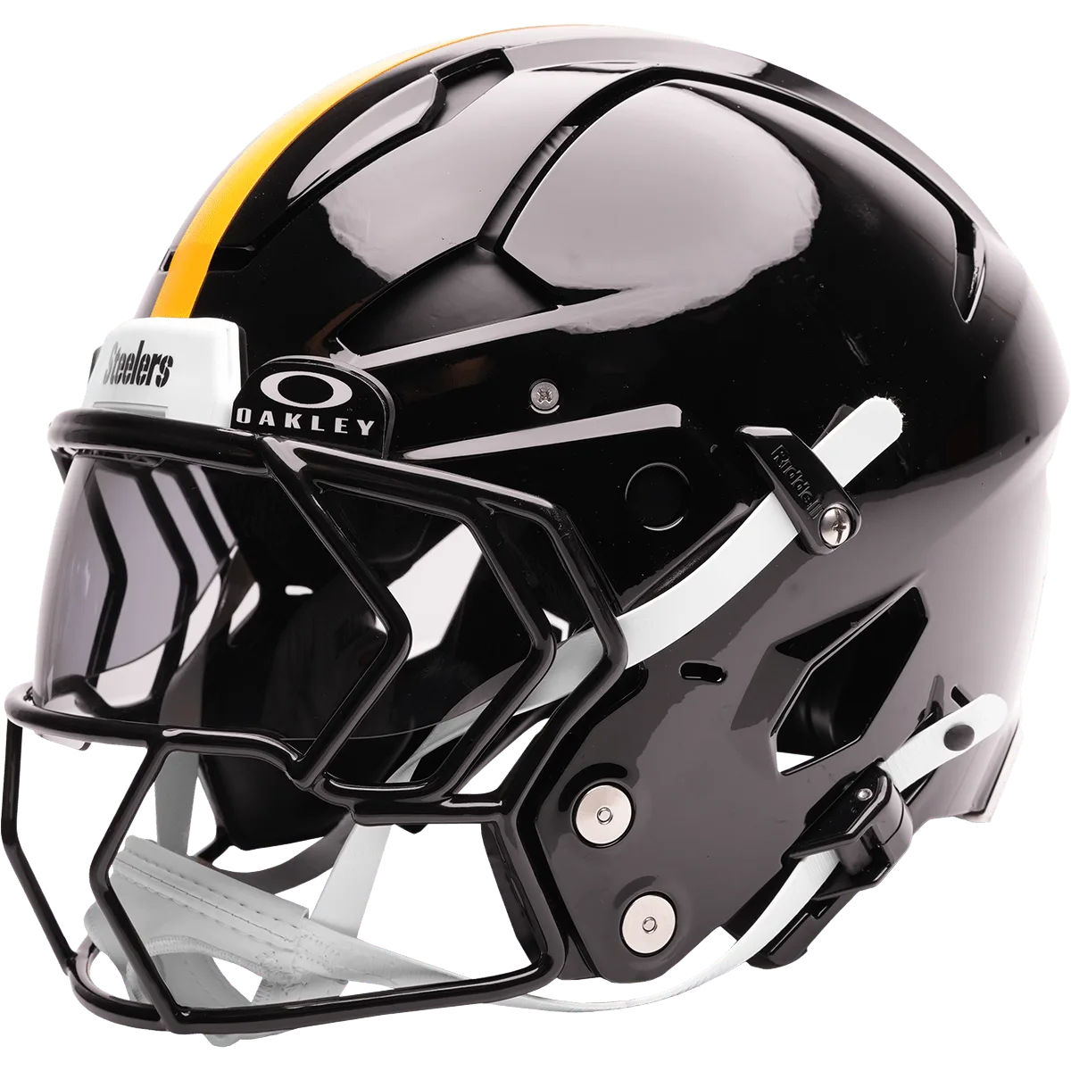 Pittsburgh Steelers Riddell Authentic Axiom Football Helmet – Black Steelmark