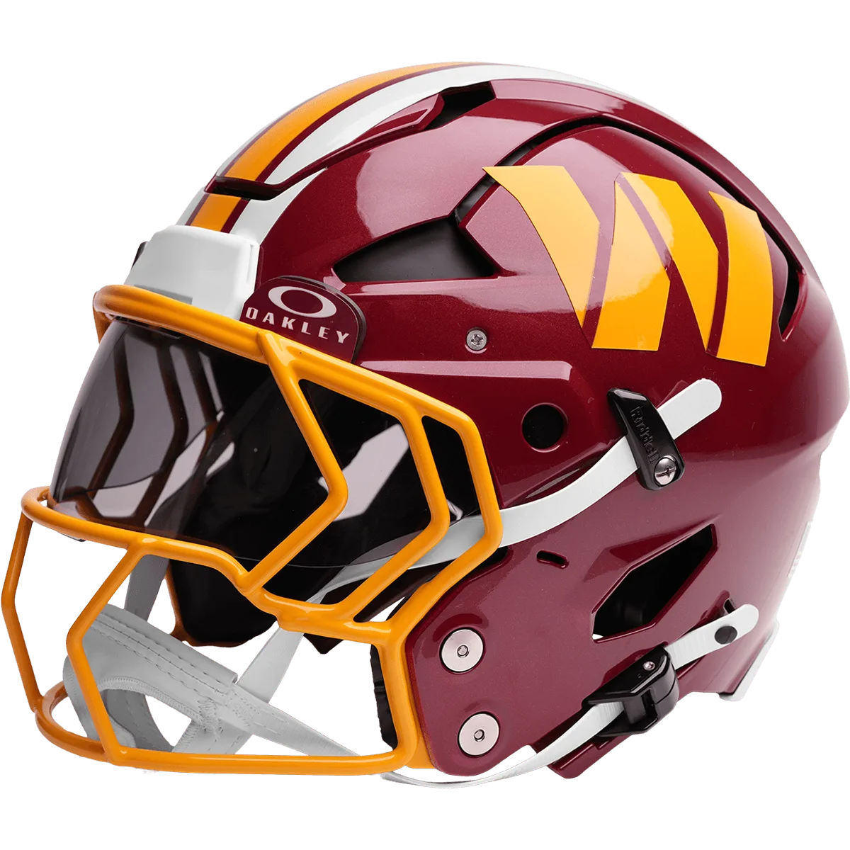 Washington Commanders Riddell Authentic Axiom Football Helmet – Burgundy Block “W”