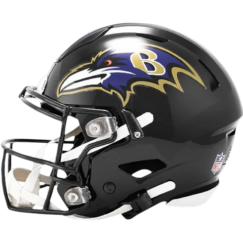 Baltimore Ravens Riddell Authentic SpeedFlex Football Helmet – Black Raven