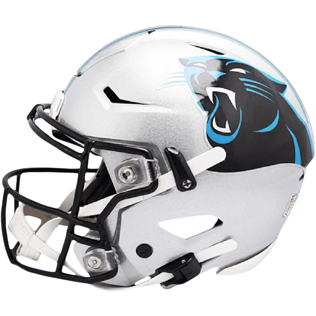 Carolina Panthers Riddell Authentic SpeedFlex Football Helmet