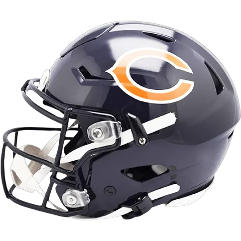 Chicago Bears Riddell Authentic SpeedFlex Football Helmet – Navy Wishbone “C”