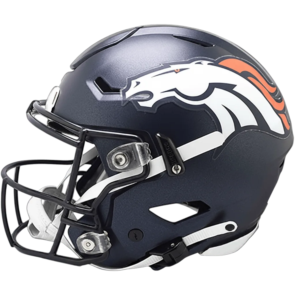 Denver Broncos Riddell Authentic SpeedFlex Football Helmet – Navy Bronco