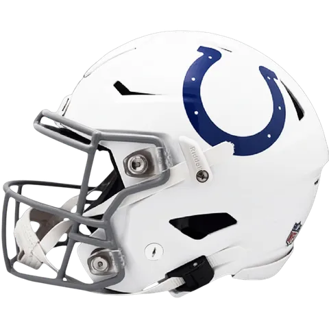 Indianapolis Colts Riddell Authentic SpeedFlex Football Helmet – White Horseshoe