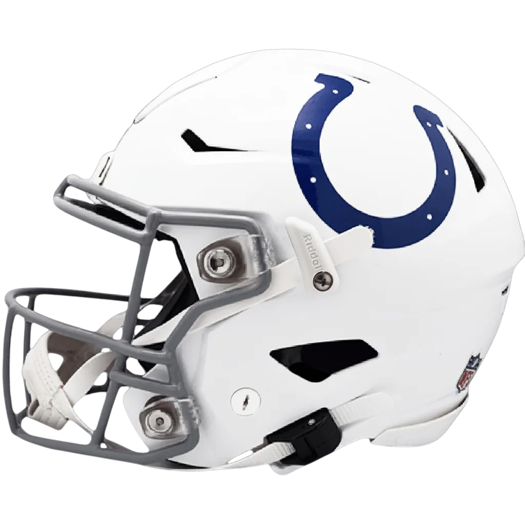 Indianapolis Colts Riddell Authentic SpeedFlex Football Helmet – White Horseshoe