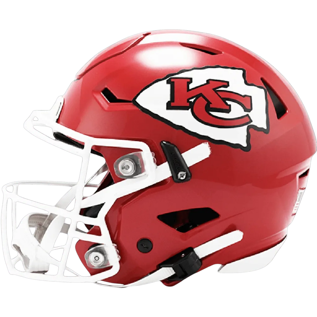 Kansas City Chiefs Riddell Authentic SpeedFlex Football Helmet – Red KC Arrowhead