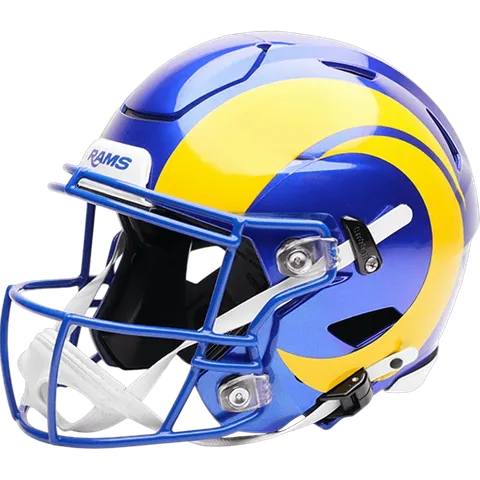 Los Angeles Rams Riddell Authentic SpeedFlex Football Helmet – Royal Blue Horn