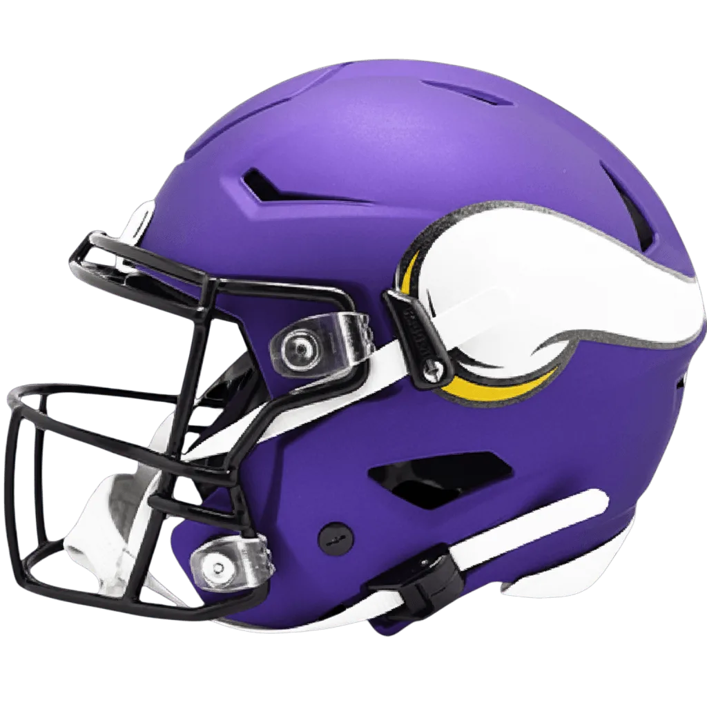 Minnesota Vikings Riddell Authentic SpeedFlex Football Helmet – Satin Purple