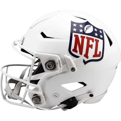 NFL Riddell Authentic SpeedFlex Football Helmet – White NFL Shield