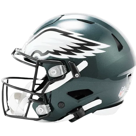 Philadelphia Eagles Riddell Authentic SpeedFlex Football Helmet – Midnight Green Wing