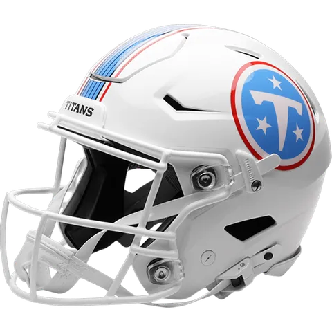 Tennessee Titans Riddell Authentic SpeedFlex Football Helmet – New 2026, White Block “T”