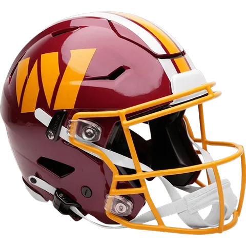 Washington Commanders Riddell Authentic SpeedFlex Football Helmet – New 2026, 2026 Block W
