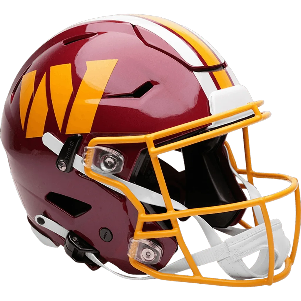 Washington Commanders Riddell Authentic SpeedFlex Football Helmet – New 2026, 2026 Block W