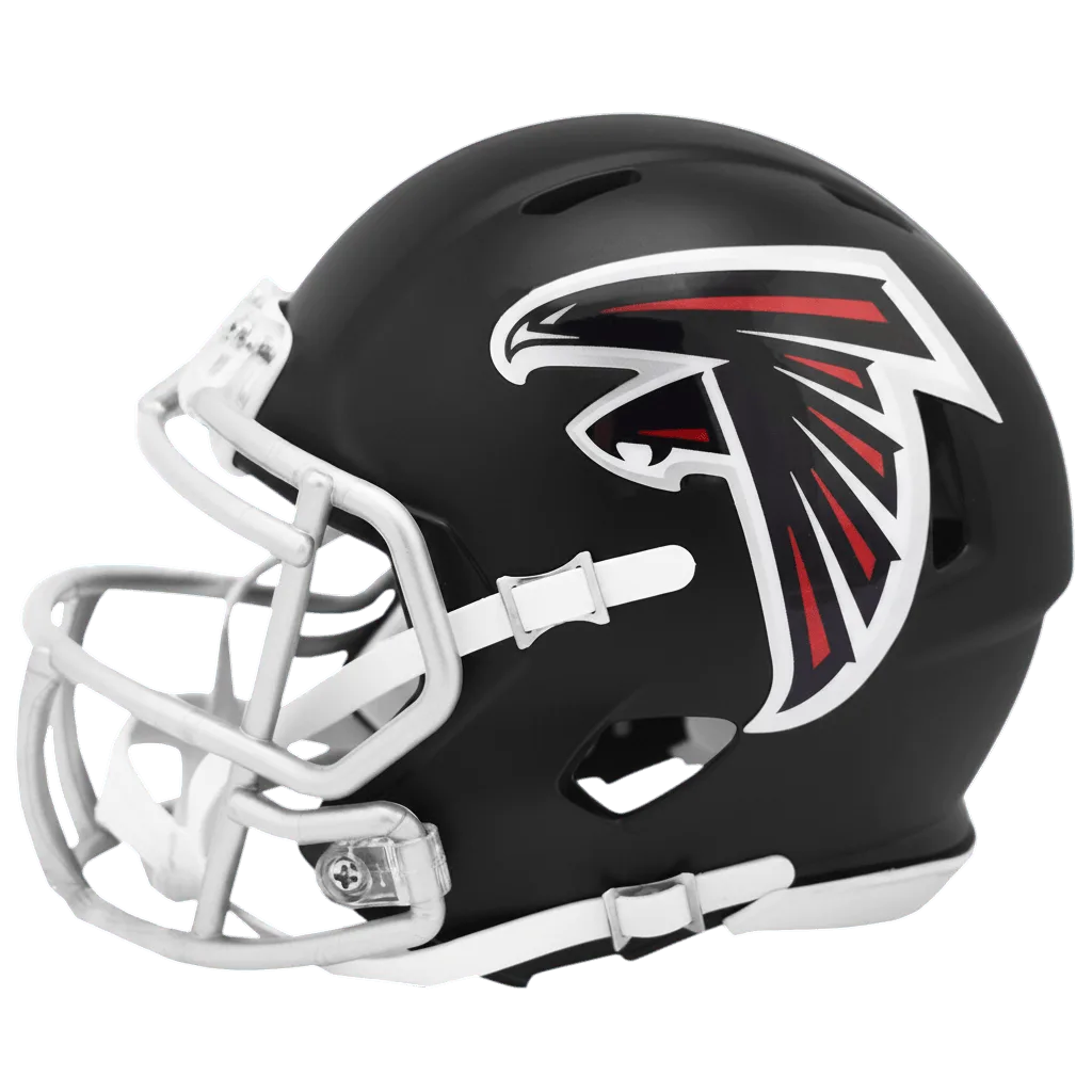 Atlanta Falcons Riddell Mini Speed Football Helmet – Black Falcon
