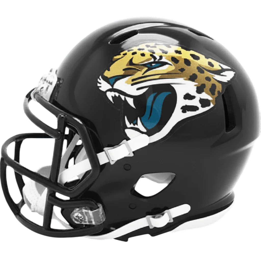 Jacksonville Jaguars Riddell Mini Speed Football Helmet – Black Jaguar