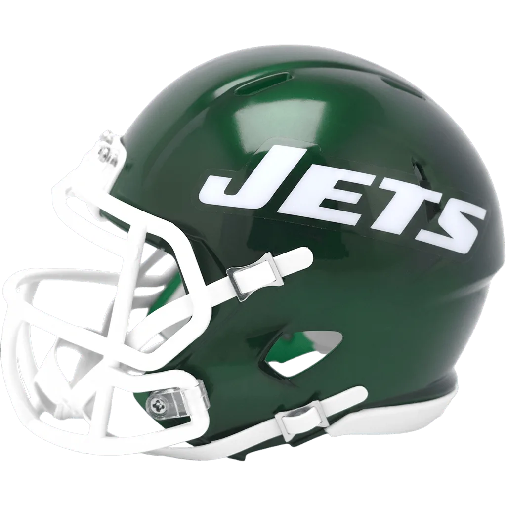 New York Jets Riddell Mini Speed Football Helmet