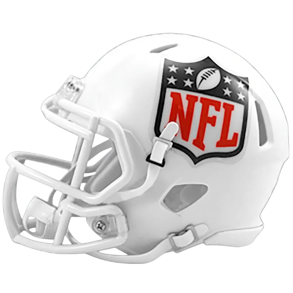NFL Riddell Mini Speed Football Helmet – White NFL Shield