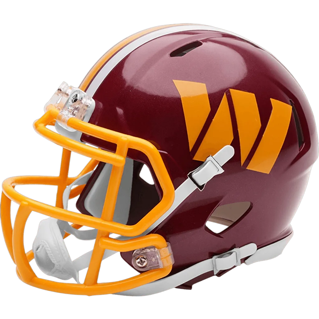 Washington Commanders Riddell Mini Speed Football Helmet – New 2026