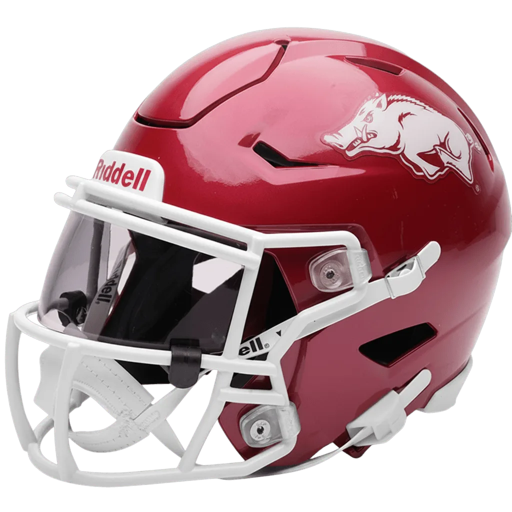 Arkansas Razorbacks Riddell Mid-Size SpeedFlex Football Helmet