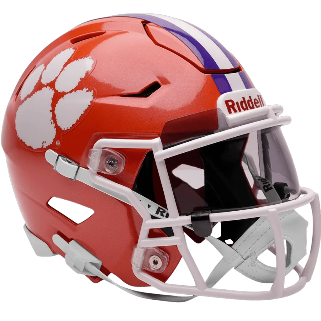 Clemson Tigers Riddell Mid-Size SpeedFlex Football Helmet