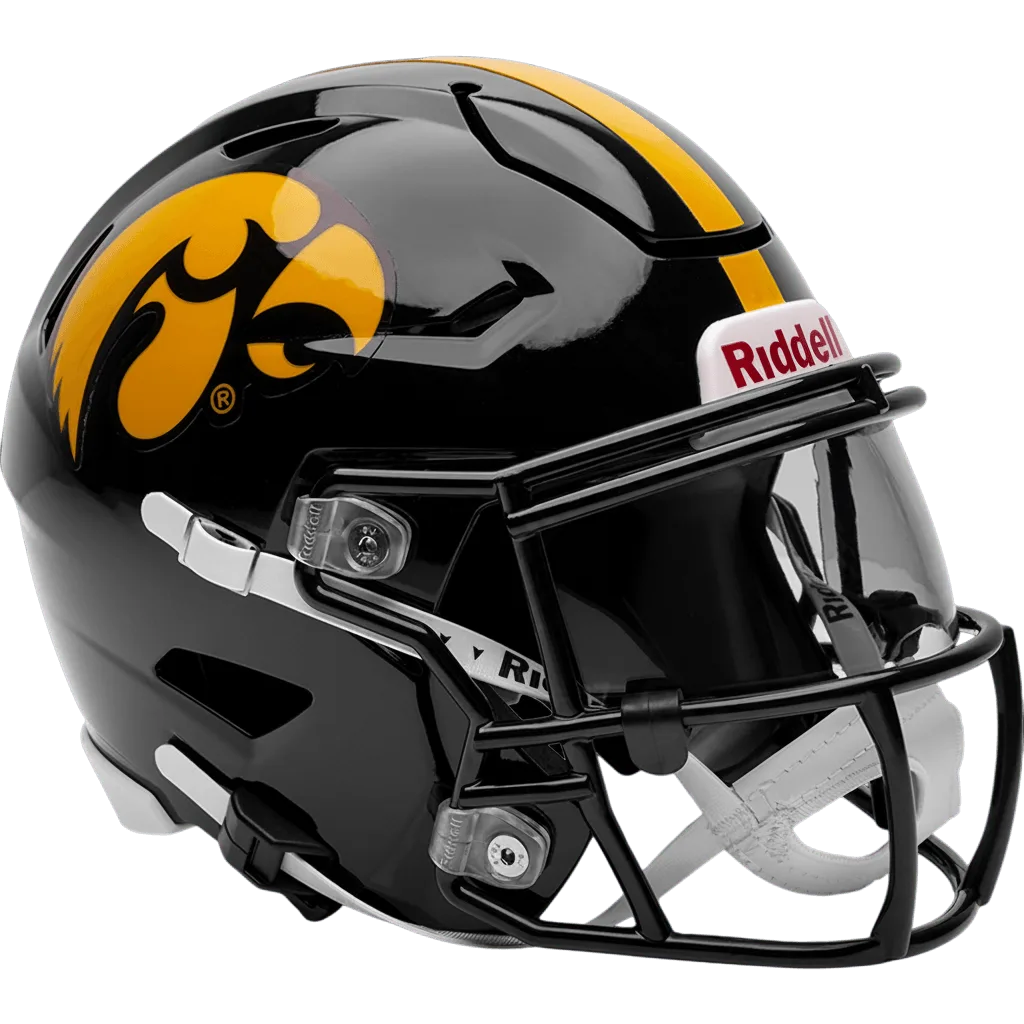Iowa Hawkeyes Riddell Mid-Size SpeedFlex Football Helmet