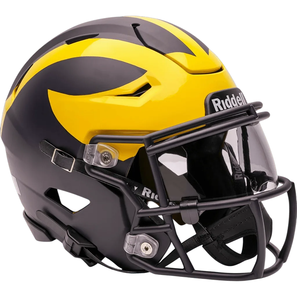 Michigan Wolverines Riddell Mid-Size SpeedFlex Football Helmet