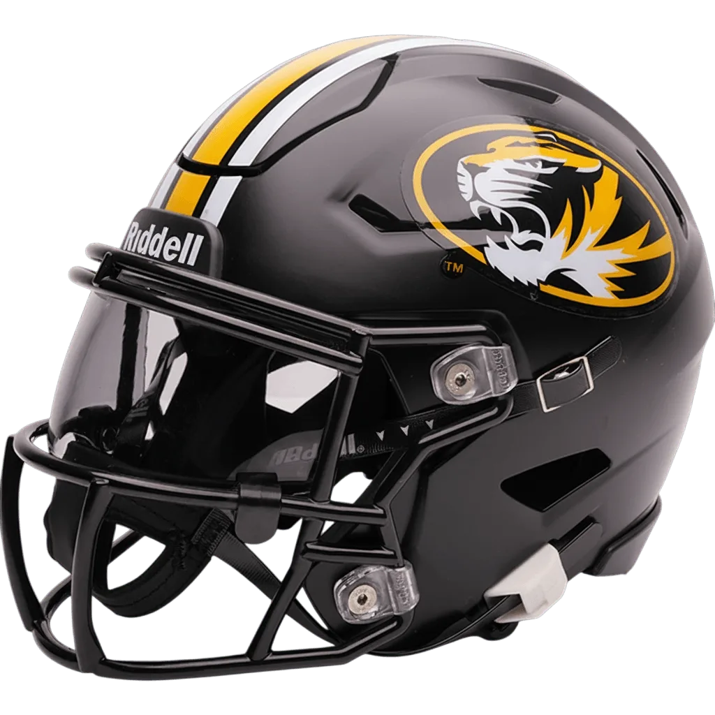 Missouri Tigers Riddell Mid-Size SpeedFlex Football Helmet