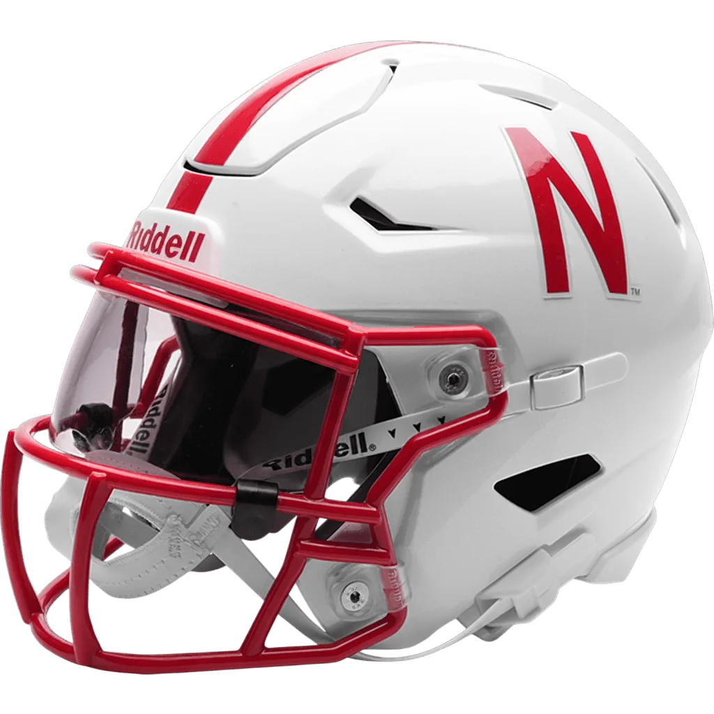 Nebraska Cornhuskers Riddell Mid-Size SpeedFlex Football Helmet